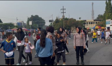 Harkamtibmas, Polresta Sidoarjo Maksimalkan Patroli Polwan Jenggala Presisi